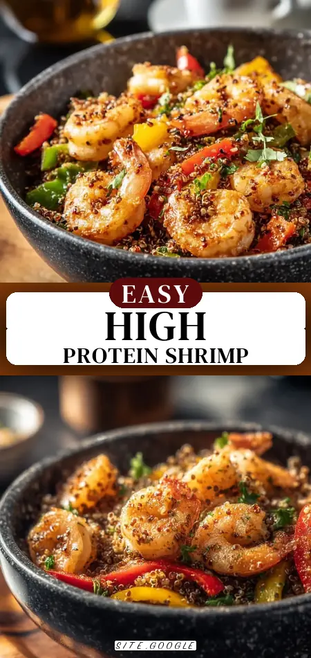 High Protein Shrimp Dinner Bowl