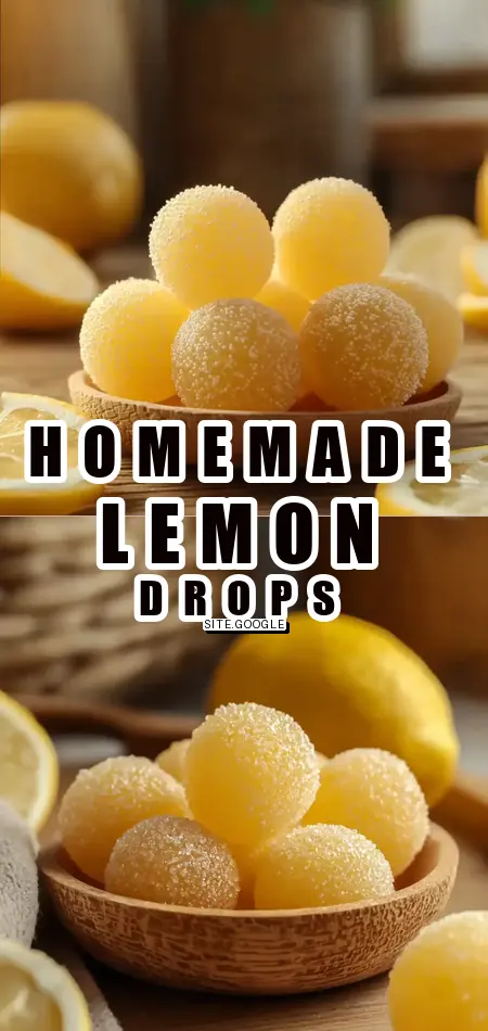 Homemade Lemon Drops That Will Brighten Your Day