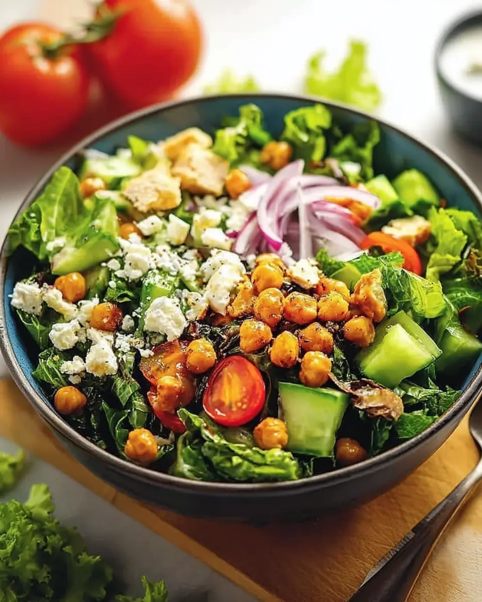 A delicious plate of High-Protein Salad: A Wholesome Bowl of Flavor and Nourishment