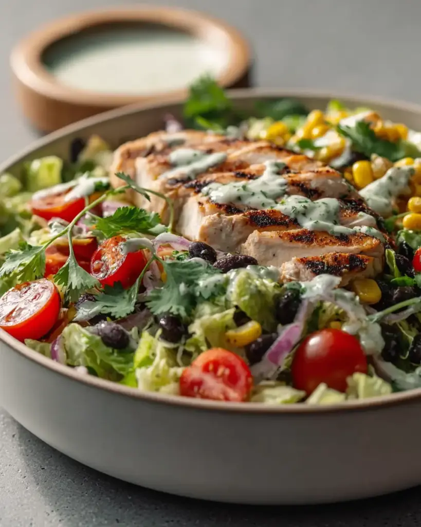 A delicious plate of High Protein Salads