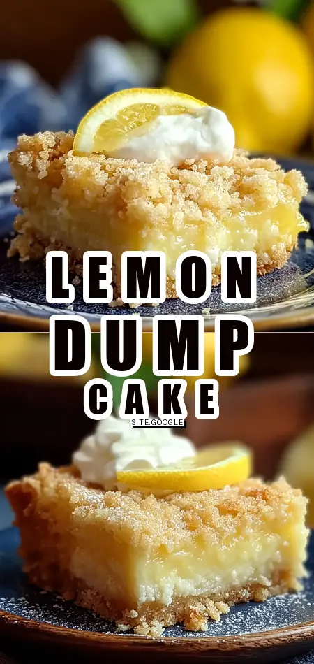 Easy Lemon Dump Cake
