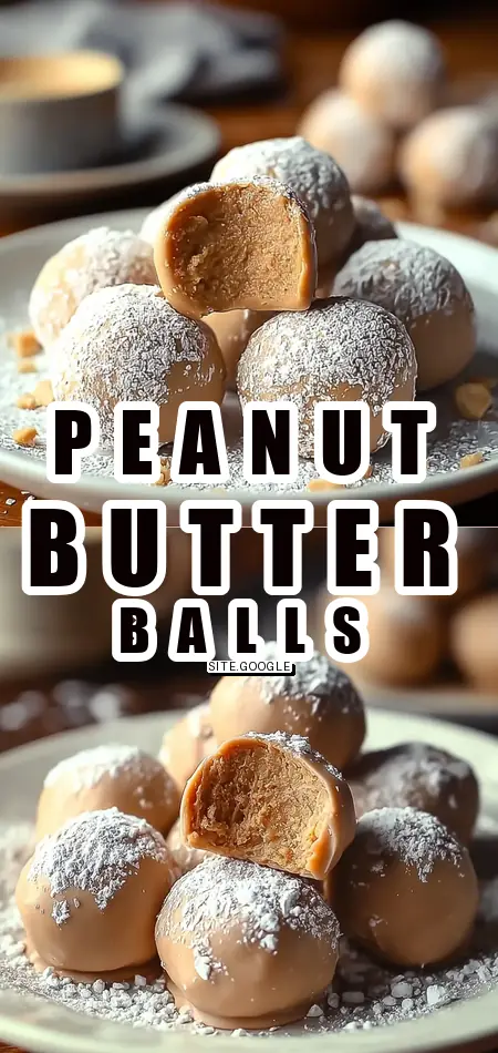 3-Ingredient Peanut Butter Balls