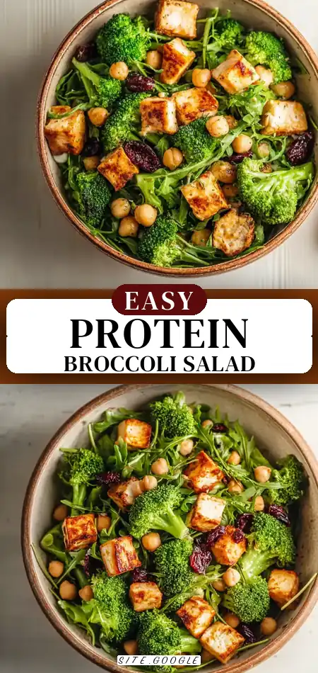 Tasty High Protein Broccoli Salad