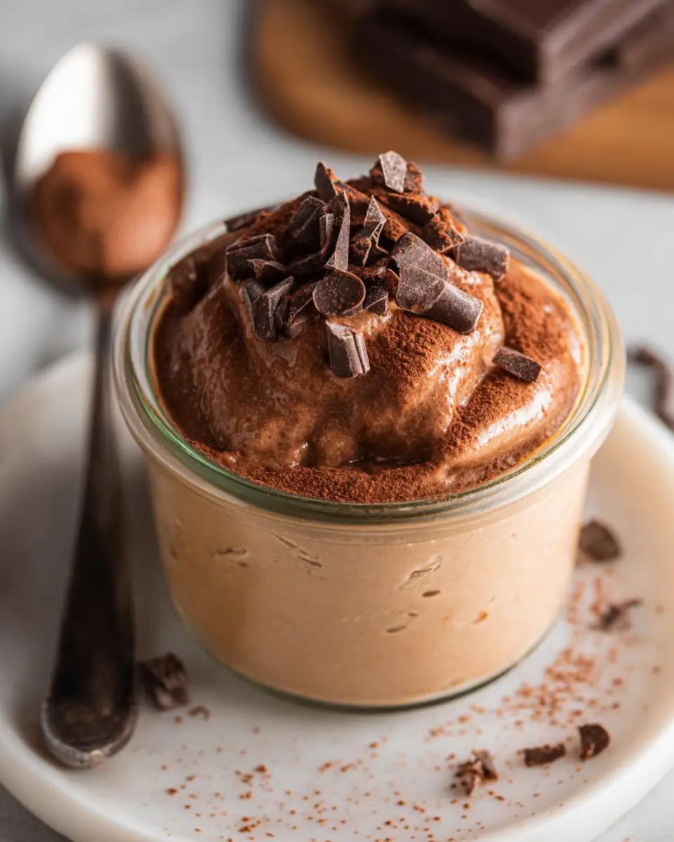 A delicious plate of Protein Pudding