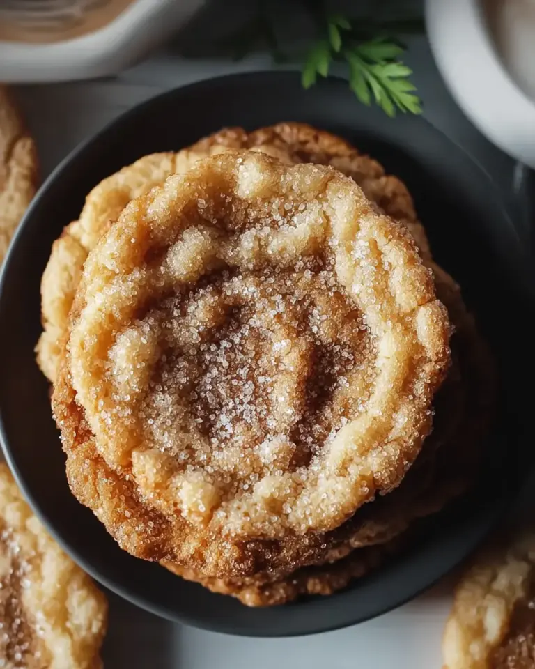 A delicious plate of Chewy French Toast Cookies