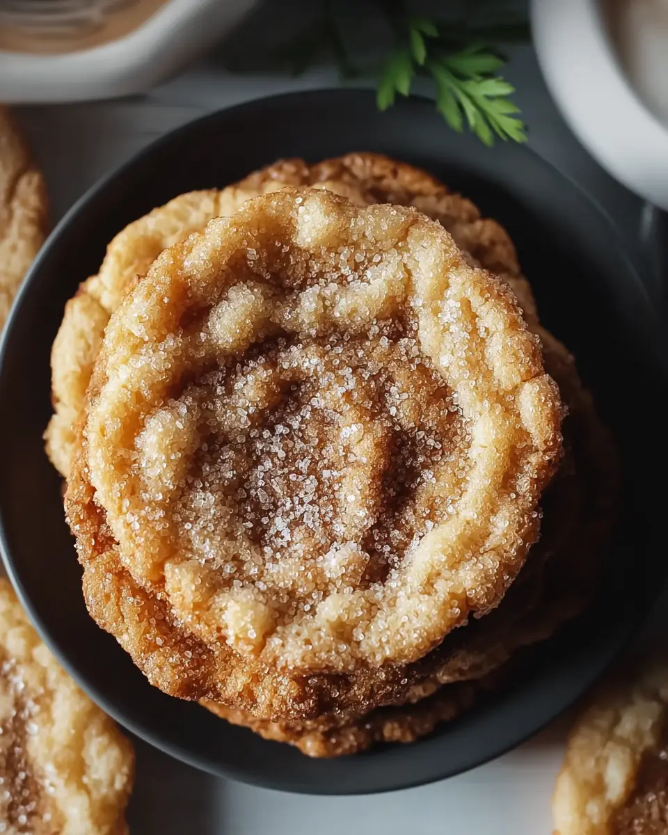 A delicious plate of Chewy French Toast Cookies