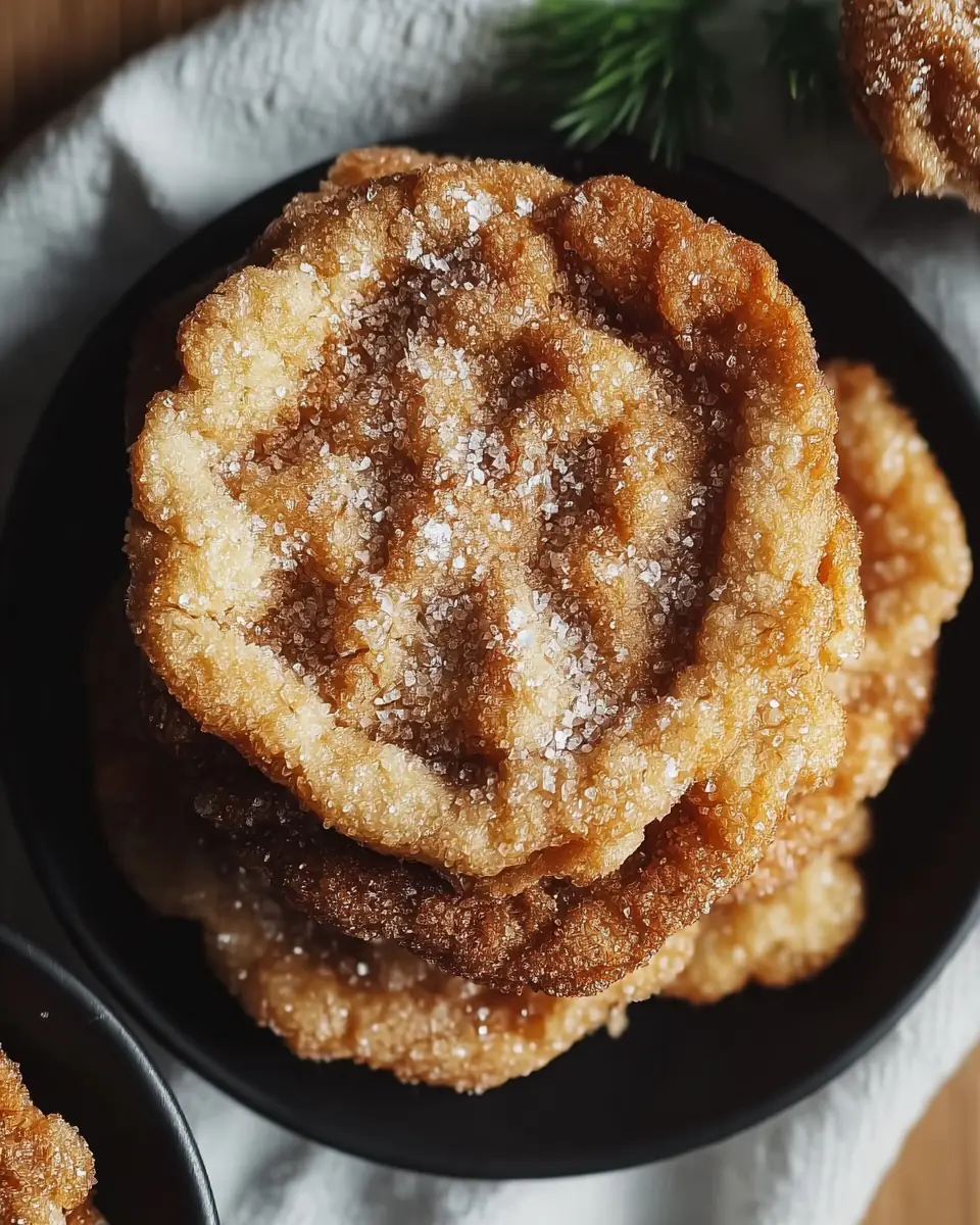 A delicious plate of Chewy French Toast Cookies