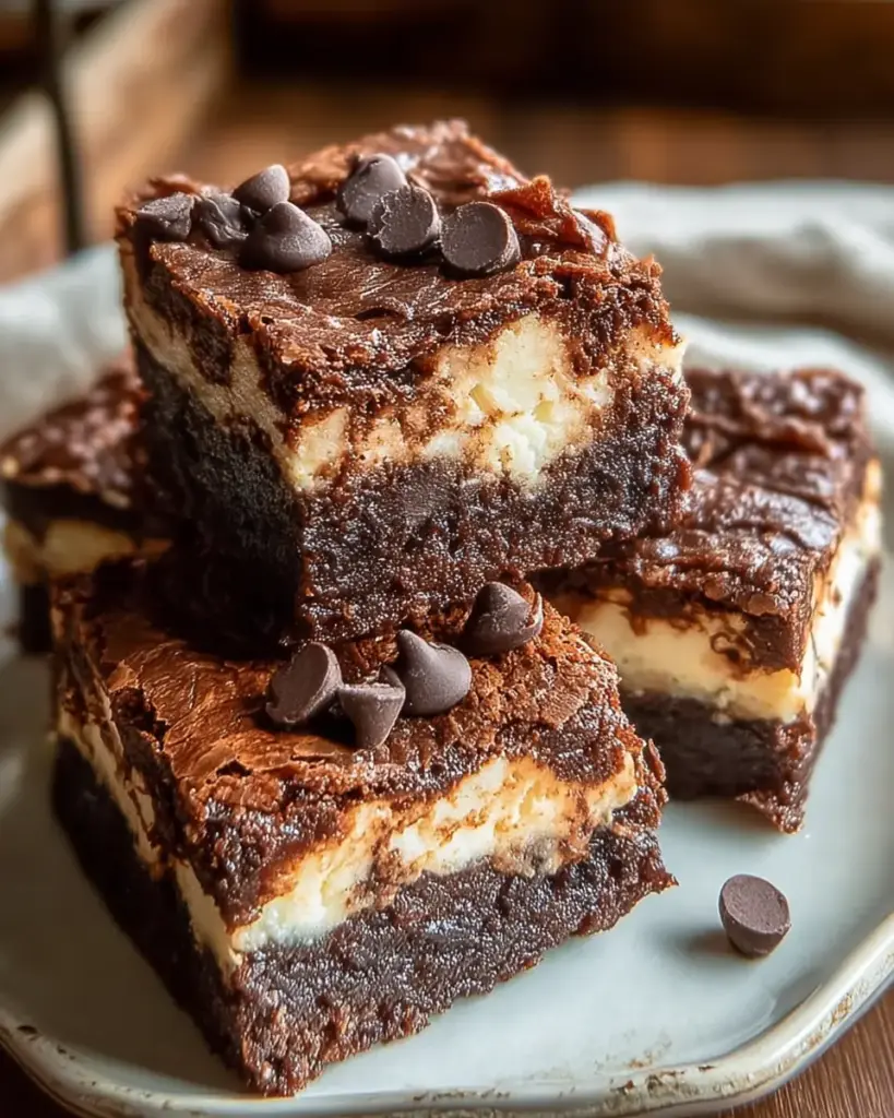 A delicious plate of Cottage Cheese Protein Brownies