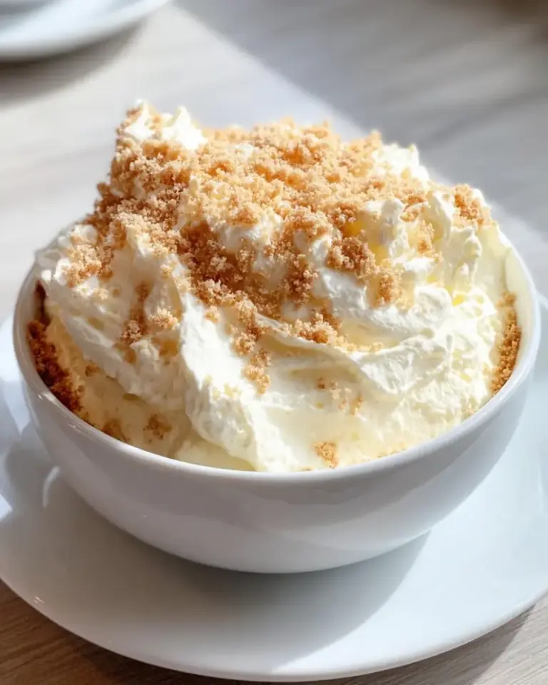 A delicious plate of High Protein Cheesecake Fluff Recipe