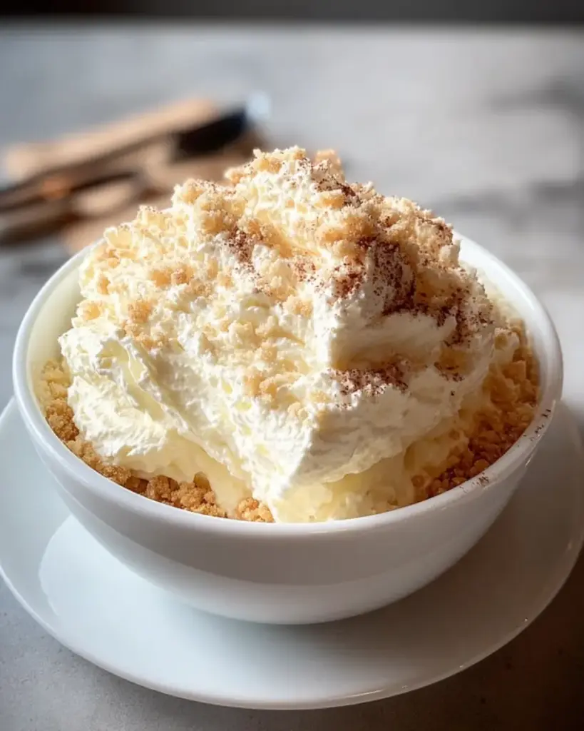 A delicious plate of High Protein Cheesecake Fluff Recipe