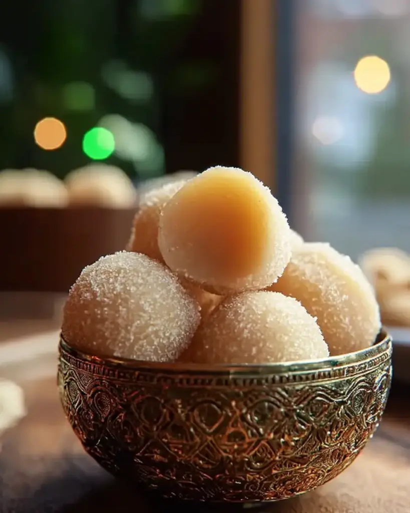 A delicious plate of Irish Potato Candy