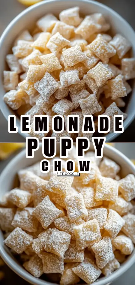Zesty Lemonade Puppy Chow: A Fun, Sweet Treat You'll Love
