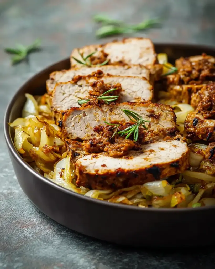 A delicious plate of Savory Low Carb Turkey Zucchini Bites