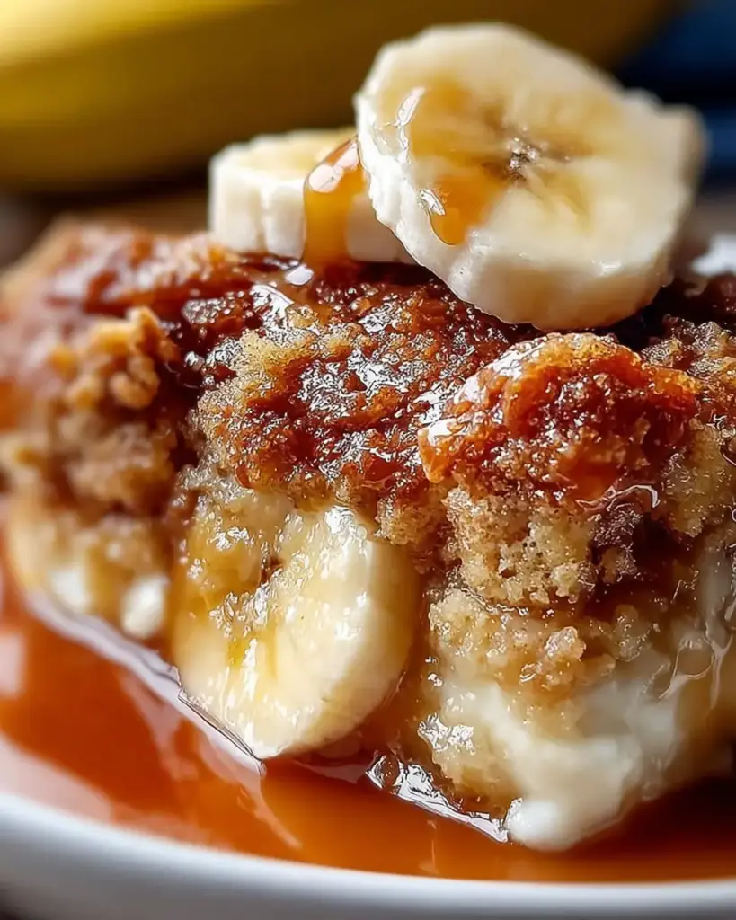 A delicious plate of Southern Banana Cobbler: A Delicious & Easy Dessert Recipe