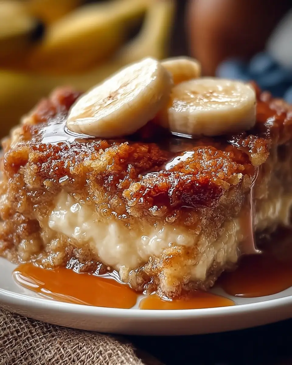 A delicious plate of Southern Banana Cobbler: A Delicious & Easy Dessert Recipe