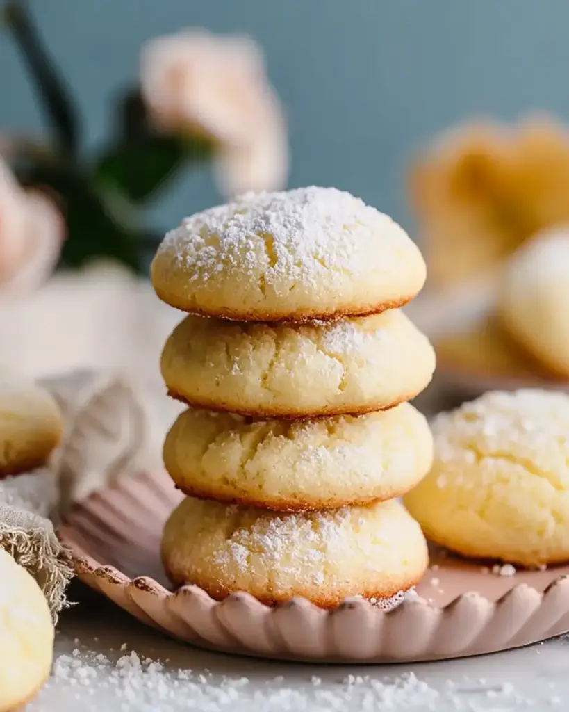 A delicious plate of 30-Minute 3-Ingredient Cookies Condensed Milk - Homefoodkitchen