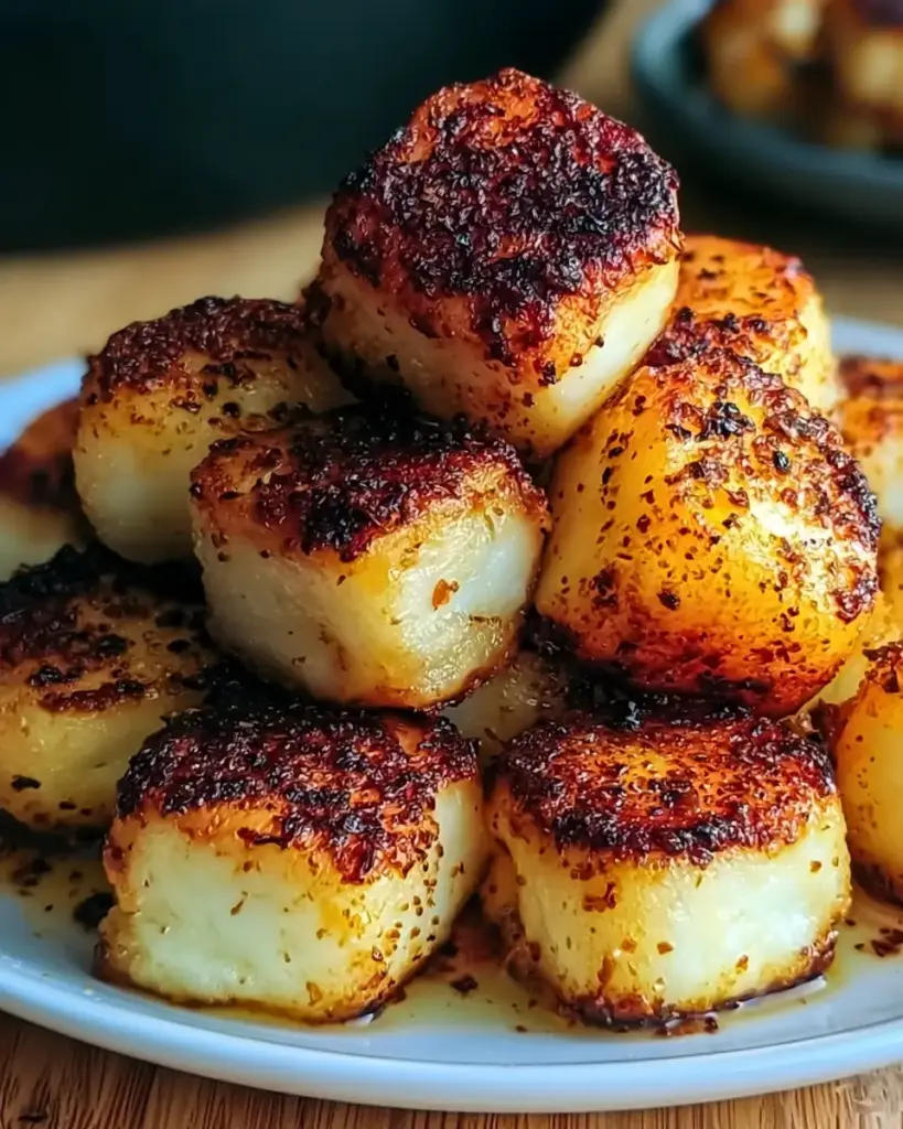 A delicious plate of Crispy Air Fryer Halloumi Cheese Bites You Can't Resist