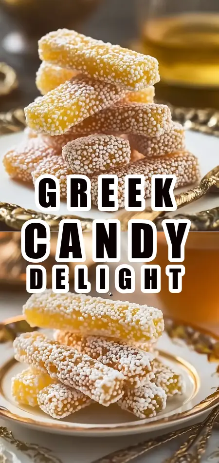 Pinterest pin (Design 1) for 2-Ingredient Greek Candy That Will Sweeten Your Day