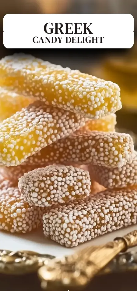 Pinterest pin (Design 2) for 2-Ingredient Greek Candy That Will Sweeten Your Day