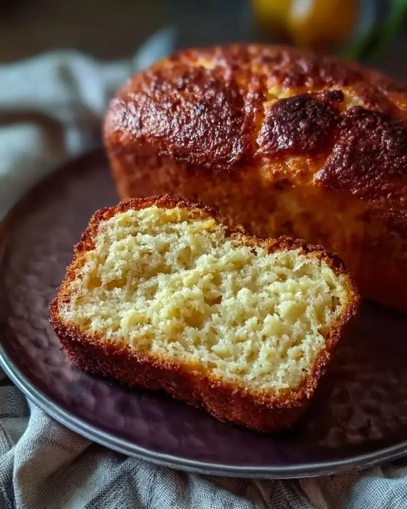 A delicious plate of High Protein 2-Ingredient Bread Recipe 22g Protein Quick and Easy